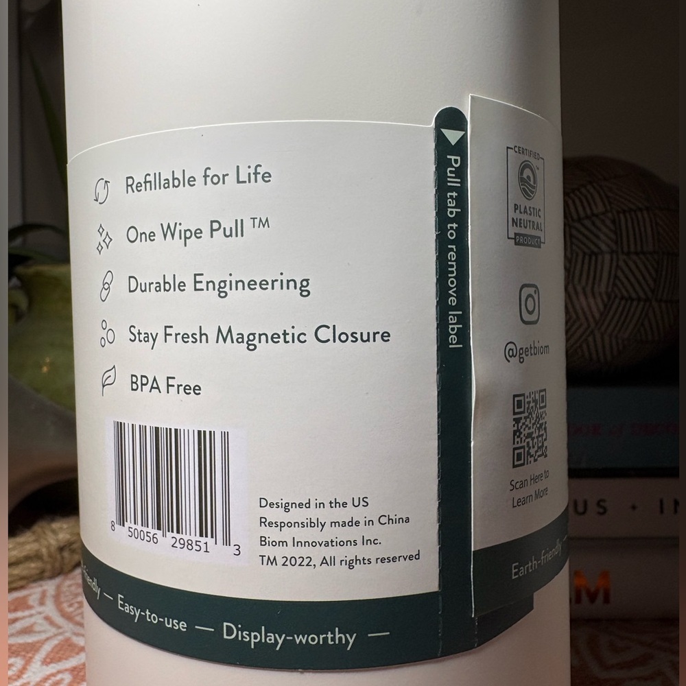 Biom Refillable Wipes Starter Set - NEW - Picture 3 of 5